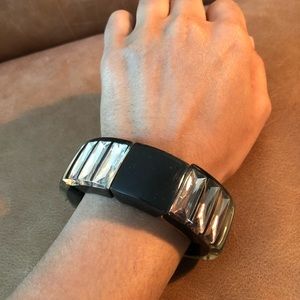 Rhinestone stretch bracelet